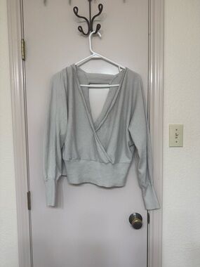 Bitte Kai Rand MULLEIN COTTON WRAP SWEATER